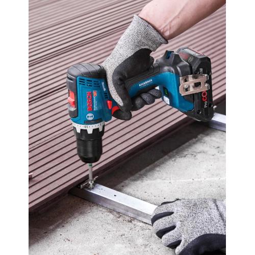 Trapano a Percussione BOSCH GSR 18V-65 (2 x 5,0 Ah + GAL 18V-40 + L-Boxx 136)