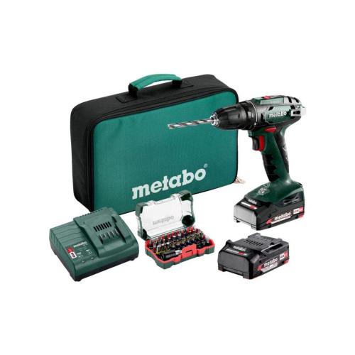 METABO BS 18 KIT TRAPANO AVVITATORE A BATTERIA MOD. 602207930 EAN 4061792227576
