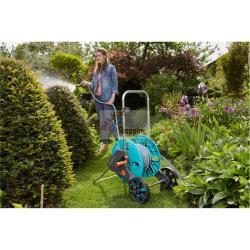 GARDENA CARRELLO AVVOLGITUBI AQUAROLL M TUBO 20 M + ACCESS. MOD. 18513-20 EAN 4078500032872