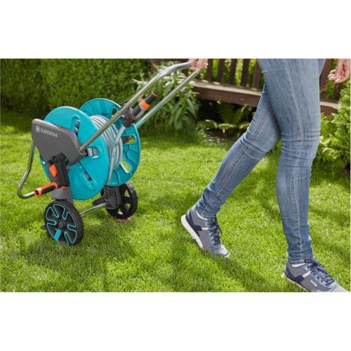 GARDENA CARRELLO AVVOLGITUBI AQUAROLL M TUBO 20 M + ACCESS. MOD. 18513-20 EAN 4078500032872