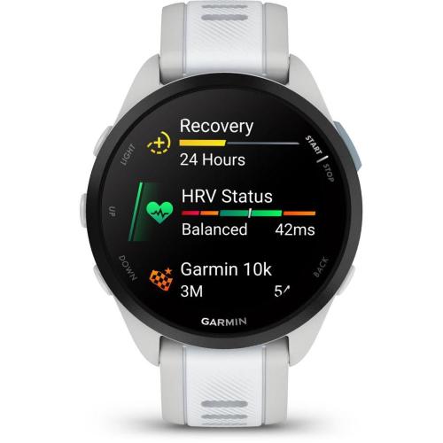 GARMIN FORERUNNER 165 DUNSTGRAU/STEINWEISS MOD. 010-02863-21 EAN 0753759326609