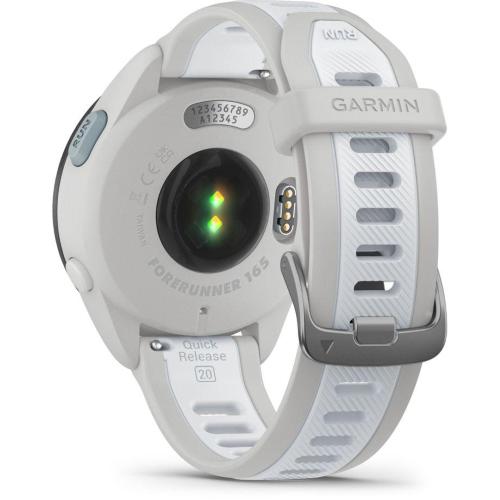 GARMIN FORERUNNER 165 DUNSTGRAU/STEINWEISS MOD. 010-02863-21 EAN 0753759326609