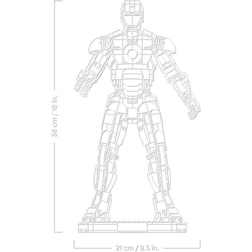 LEGO MARVEL SUPER HEROES 76344 IRON MAN MARK 3 COLLECTORS EDIT. MOD. 76344 EAN 5702018063279