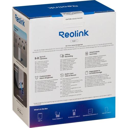 REOLINK HUB 1 SECURITY CENTER MOD. HH01128 EAN 6976930223694