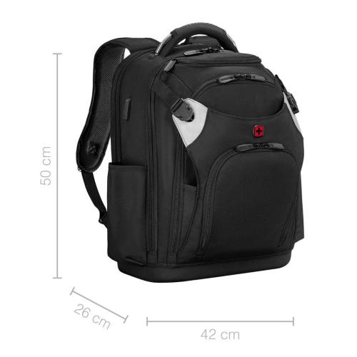 WENGER PROFESSIONAL 17 TOOL BACKBACK BLACK MOD. 653722 EAN 7611160315724