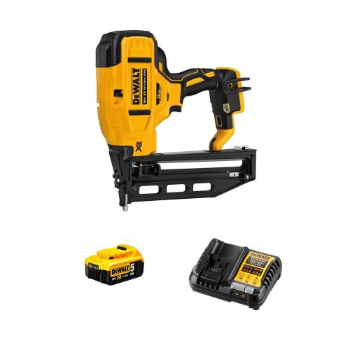 Chiodatrice DeWALT DCN662P1-SK (1 x 5,0 Ah + DCB1104)