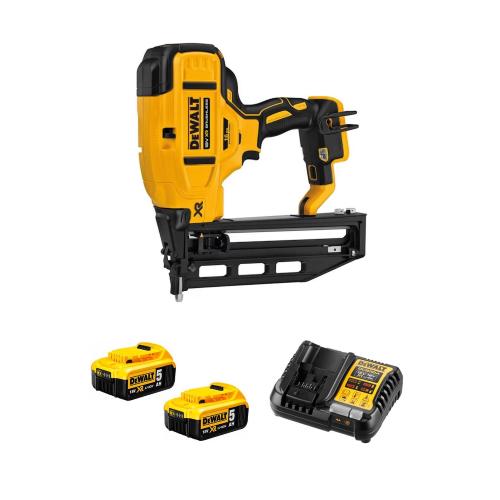 Chiodatrice DeWALT DCN662P2-SK (2 x 5,0 Ah + DCB1104)