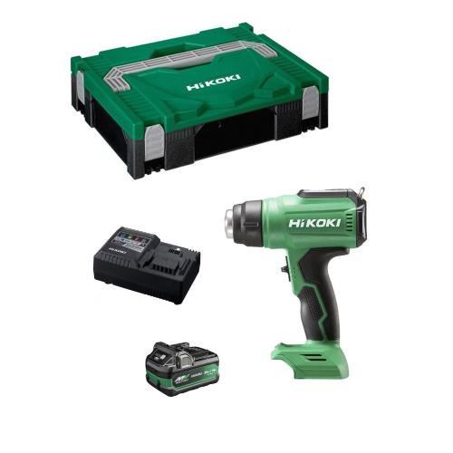 Pistola Termica HIKOKI RH18DAA1X (1 x 2,5Ah/5,0Ah + UC18YSL3 + Valigetta HSC I)