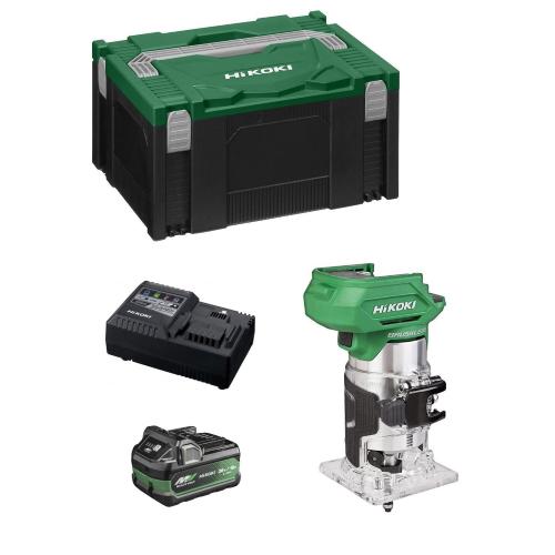 Rifilatore HIKOKI M1808DAA1X (1 x 2,5Ah/5,0Ah + UC18YSL3 + Valigetta HSC III)