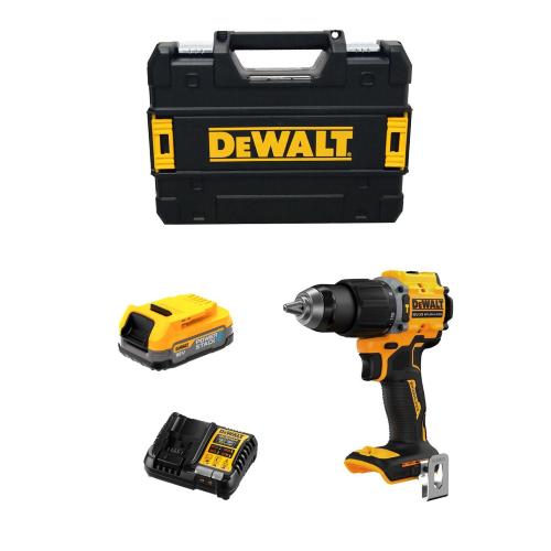 Trapano a Percussione DeWALT DCD799E1T (1 x 1,7 Ah Powerstack + DCB1104 + TSTAK II)