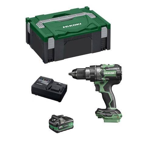 Trapano a Percussione HIKOKI DV18DCA1X (1 x 2,5Ah/5,0Ah + UC18YSL3 + Valigetta HSC II)
