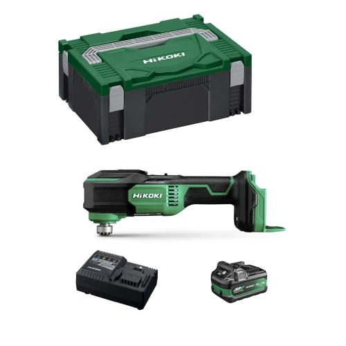 Utensile Multifunzione HIKOKI CV18DAA1X (1 x 2,5Ah/5,0Ah + UC18YSL3 + Valigetta HSC II)