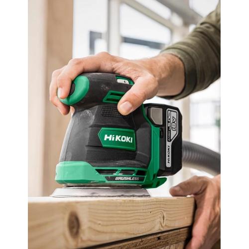 Levigatrice Rotorbitale HIKOKI SV1813DAA1X (1 x 2,5/5,0Ah + UC18YSL3 + Valigetta HSC II)