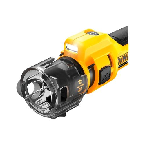 Sega da taglio per cartongesso DeWALT DCE555E1-SK (1 x 1,7 Ah Powerstack + DCB1104)