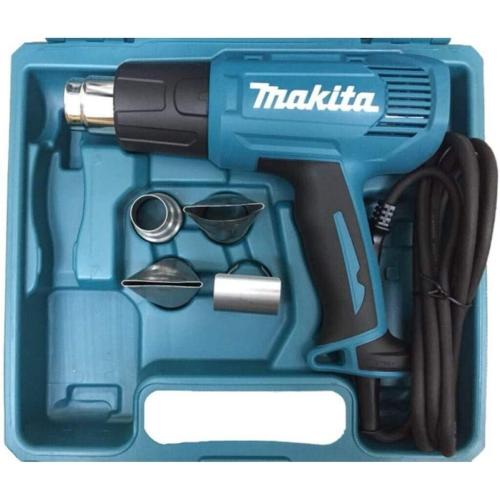 Pistola ad aria calda Makita HG6030K 600C 300L/min 1800W + ugelli + custodia    