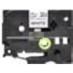 ORIGINALE Brother Nastro Nero su bianco TZe-N251 Nastro per etichettatura nero su bianco Brother TZe-N251 â€" 24 mm di larghezza TZe-N251  EAN 4977766692618