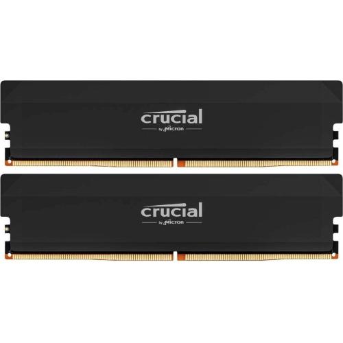 Crucial Pro DDR5-6000 64GB Kit (2x 32GB) OC Gaming Black mod. CP2K32G60C40U5B