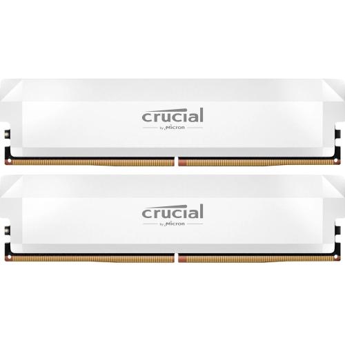 Crucial Pro DDR5-6400 64GB Kit (2x 32GB) OC Gaming White mod. CP2K32G64C40U5W