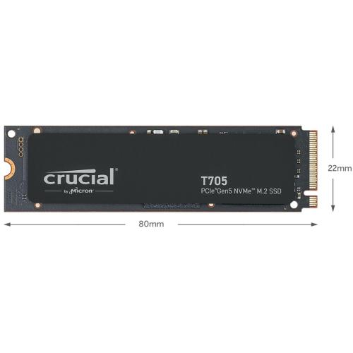 Crucial SSD T705 4TB PCie 5.0 NVMe mod. CT4000T705SSD3