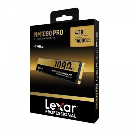 Lexar SSD NM1090 PRO 4TB  PCIe 5.0 NVMe mod. LNM109P004T-RNNNG