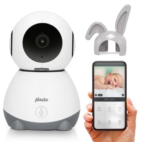 ALECTO WI-FI BABY MONITOR WITH CAMERA, WHITE/GREY MOD. SMARTBABY10 EAN 8712412592890