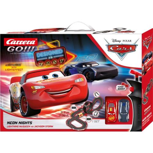 CARRERA GO!!! DISNEY PIXAR CARS NEON NIGHTS 20062477 MOD. 20062477 EAN 4007486624771