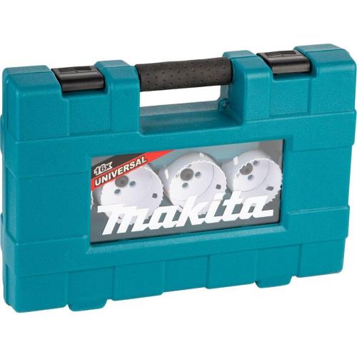 MAKITA D-63993 SET SEGHE TAZZA UNIVERS. 16 PZ. MOD. D-63993 EAN 0088381532396
