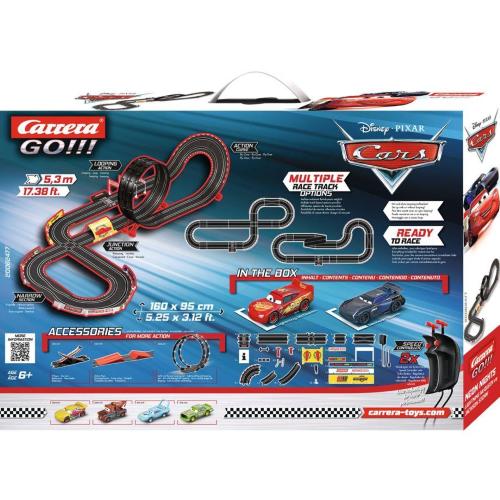 CARRERA GO!!! DISNEY PIXAR CARS NEON NIGHTS 20062477 MOD. 20062477 EAN 4007486624771
