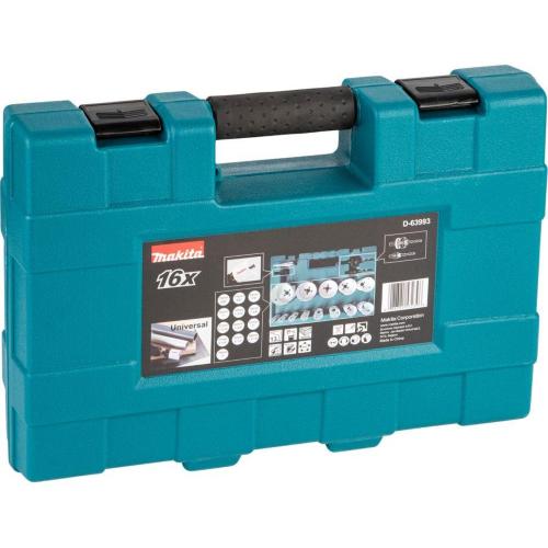 MAKITA D-63993 SET SEGHE TAZZA UNIVERS. 16 PZ. MOD. D-63993 EAN 0088381532396