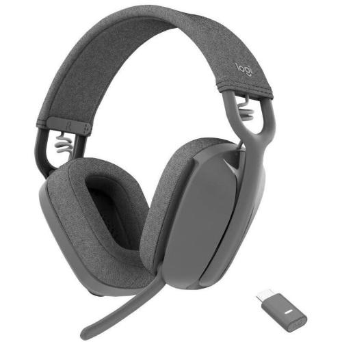LOGITECH HEADSET DIS WIRELESS ZONE VIBE GRAPHITE OVER-EAR MOD. 981-001199 EAN 5099206103856