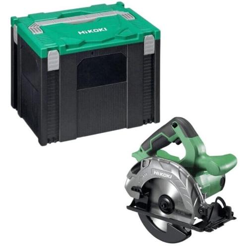 Sega circolare a batteria Hikoki C1806DAW2Z da 165 mm, 3800 giri/min, solo, 18 V, agli ioni di litio, con custodia.    