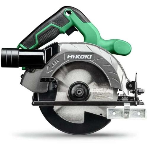 Sega circolare a batteria Hikoki C1806DAW2Z da 165 mm, 3800 giri/min, solo, 18 V, agli ioni di litio, con custodia.    