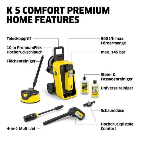 Kärcher K 5 COMFORT PREMIUM HOME MOD. 1.324-803.0 EAN 4066529204608