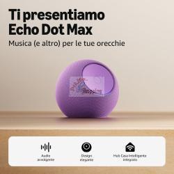 AMAZON ECHO DOT MAX 2025 AMETHYST MOD. ECHO DOT AMETHYST EAN 0840414604667
