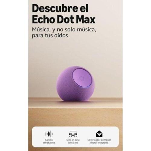 AMAZON ECHO DOT MAX 2025 AMETHYST MOD. ECHO DOT AMETHYST EAN 0840414604667