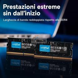 Crucial SO-DIMM DDR5-5600 96GB Kit (2x 48GB) mod. CT2K48G56C46S5