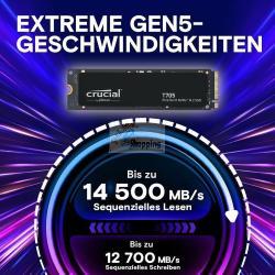 Crucial SSD T705 2TB PCie 5.0 NVMe mod. CT2000T705SSD3