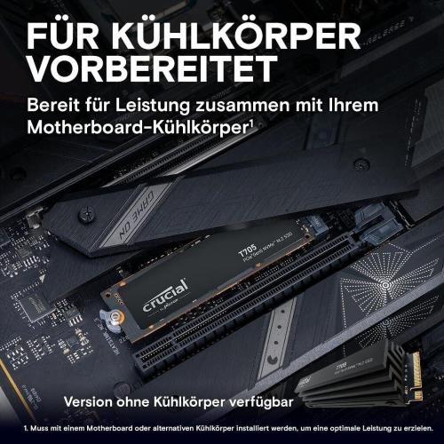 Crucial SSD T705 2TB PCie 5.0 NVMe mod. CT2000T705SSD3