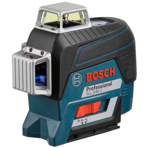 BOSCH GLL 3-80 C PROFESSIONAL LIVELLA A LASER MOD. 0601063R00 EAN 3165140888288
