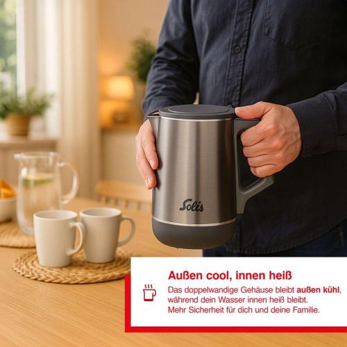 SOLIS ECO BOIL KETTLE 5520 MOD. S0258 EAN 7611210962458