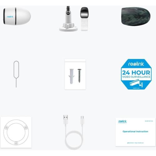 REOLINK GO SERIES G330 4G LTE 4MP TELECAMERA ESTERNI MOD. B4GB2K01 EAN 6975253983230