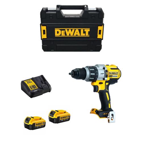 Trapano a Percussione DeWALT DCD996M2 (2 x 4,0 Ah + DCB115 + TSTAK II)