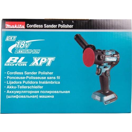 Levigatrice lucidante a batteria Makita DPV300Z 75 mm 9500 giri/min Solo 18 V agli ioni di litio    