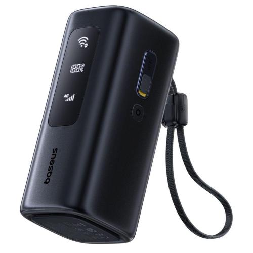 BASEUS ENERGEEK GX11 MIFI POWER BANK 20000MAH 67W COSMIC BLACK MOD. E0025701 EAN 6932172695743