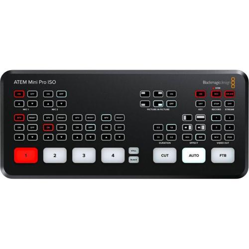 BLACKMAGIC DESIGN ATEM MINI PRO ISO MOD. BM-SWATEMMINIBPRISO EAN 9338716006872