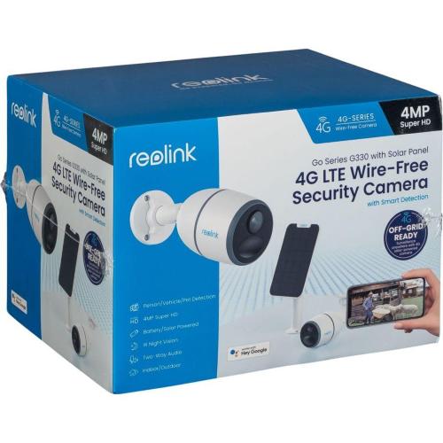 REOLINK GO SERIES G330 MIT SOLAR PANEL MOD. GO SERIES G330 & SOLAR PANEL 2 EAN 6976930225025