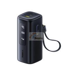 BASEUS ENERGEEK GX11 MIFI POWER BANK 20000MAH 67W COSMIC BLACK MOD. E0025701 EAN 6932172695743