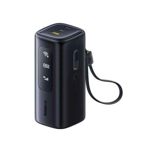 BASEUS ENERGEEK GX11 MIFI POWER BANK 20000MAH 67W COSMIC BLACK MOD. E0025701 EAN 6932172695743