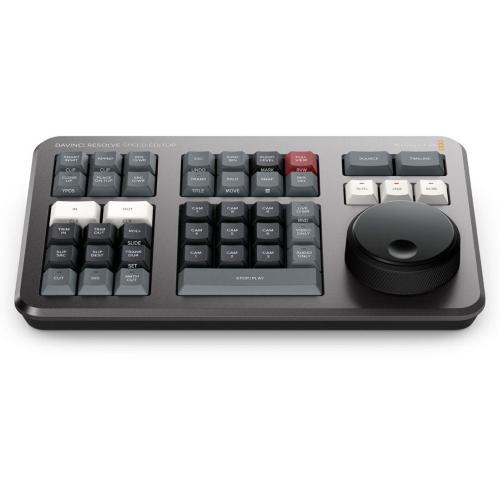 BLACKMAGIC DESIGN DAVINCI RESOLVE SPEED EDITOR INCL. LIC. MOD. BM-DV/RES/BBPNLMLEKA-LIC EAN 9338716006988