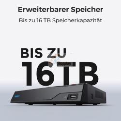 REOLINK NVS8-8MB4 4K 8-CHANNEL CAMERA SYSTEM MOD. PS4KB01-8 EAN 6975253983322